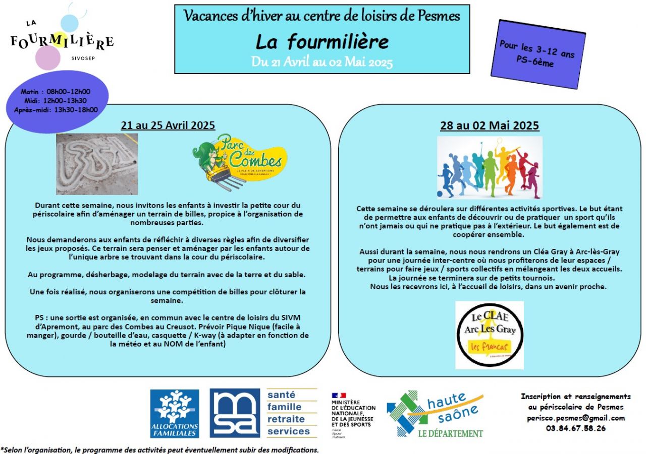ACCUEIL DE LOISIRS 