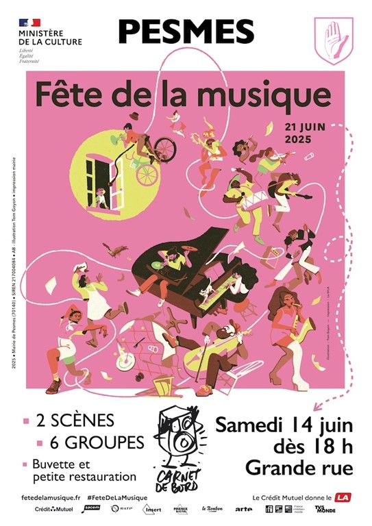 FETE DE LA MUSIQUE 14 JUIN 2025