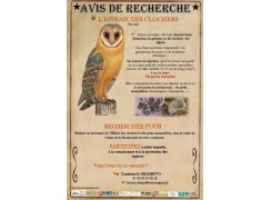 AVIS DE RECHERCHE - L'EFFRAIE DES CLOCHERS