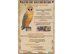 AVIS DE RECHERCHE - L'EFFRAIE DES CLOCHERS