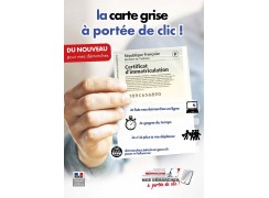 Démarches Certificat d'immatriculation (Cartes grises)