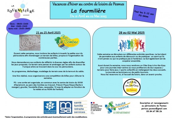 ACCUEIL DE LOISIRS 