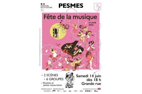FETE DE LA MUSIQUE 14 JUIN 2025