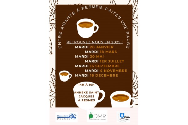ENTRE AIDANTS A PESMES....FAITES UNE PAUSE